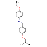 4-ethoxy-N-{[4-(2-methylpropoxy)phenyl]methyl}aniline