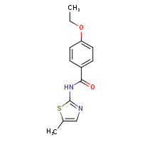 4-ethoxy-N-(5-methyl-1,3-thiazol-2-yl)benzamide