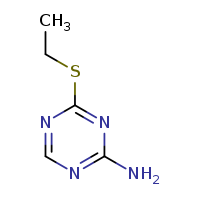 4-(ethylsulfanyl)-1,3,5-triazin-2-amine