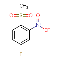 4-fluoro-1-methanesulfonyl-2-nitrobenzene