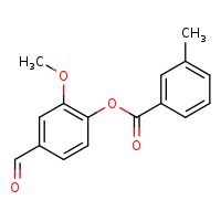 4-formyl-2-methoxyphenyl 3-methylbenzoate