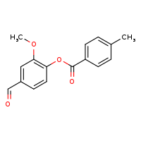 4-formyl-2-methoxyphenyl 4-methylbenzoate