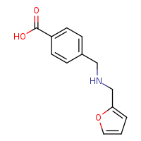 4-{[(furan-2-ylmethyl)amino]methyl}benzoic acid