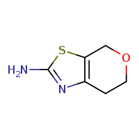 4H,6H,7H-pyrano[4,3-d][1,3]thiazol-2-amine