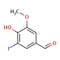 4-hydroxy-3-iodo-5-methoxybenzaldehyde