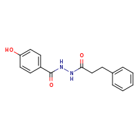 4-hydroxy-N'-(3-phenylpropanoyl)benzohydrazide