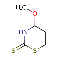 4-methoxy-1,3-thiazinane-2-thione