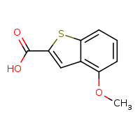 4-methoxy-1-benzothiophene-2-carboxylic acid
