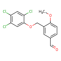 4-methoxy-3-(2,4,5-trichlorophenoxymethyl)benzaldehyde