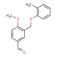 4-methoxy-3-(2-methylphenoxymethyl)benzaldehyde