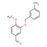 4-methoxy-3-[(3-methylphenyl)methoxy]benzaldehyde