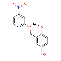 4-methoxy-3-(3-nitrophenoxymethyl)benzaldehyde