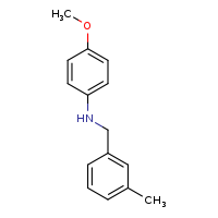4-methoxy-N-[(3-methylphenyl)methyl]aniline