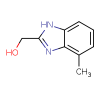 (4-methyl-1H-1,3-benzodiazol-2-yl)methanol