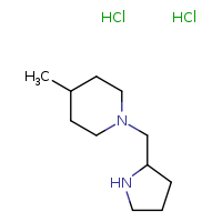 4-methyl-1-(pyrrolidin-2-ylmethyl)piperidine dihydrochloride