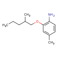 4-methyl-2-[(2-methylpentyl)oxy]aniline