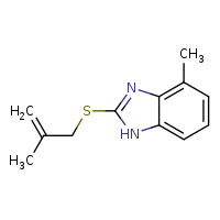 4-methyl-2-[(2-methylprop-2-en-1-yl)sulfanyl]-1H-1,3-benzodiazole