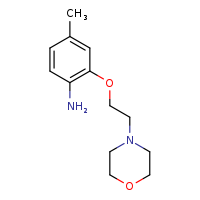 4-methyl-2-[2-(morpholin-4-yl)ethoxy]aniline