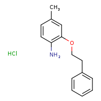 4-methyl-2-(2-phenylethoxy)aniline hydrochloride