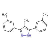 4-methyl-3,5-bis(3-methylphenyl)-1H-pyrazole