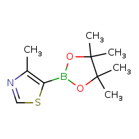 4-methyl-5-(4,4,5,5-tetramethyl-1,3,2-dioxaborolan-2-yl)-1,3-thiazole