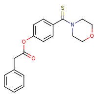 4-(morpholine-4-carbothioyl)phenyl 2-phenylacetate