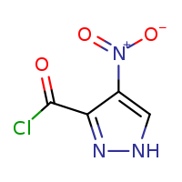 4-nitro-1H-pyrazole-3-carbonyl chloride