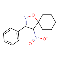 4-nitro-3-phenyl-1-oxa-2-azaspiro[4.5]dec-2-ene
