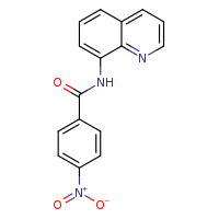 4-nitro-N-(quinolin-8-yl)benzamide