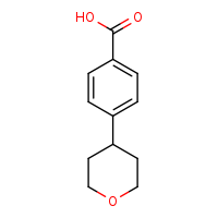 4-(oxan-4-yl)benzoic acid