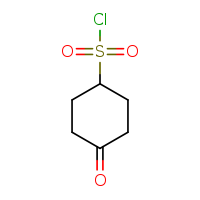 4-oxocyclohexane-1-sulfonyl chloride