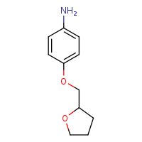 4-(oxolan-2-ylmethoxy)aniline
