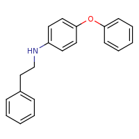 4-phenoxy-N-(2-phenylethyl)aniline