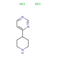 4-(piperidin-4-yl)pyrimidine dihydrochloride