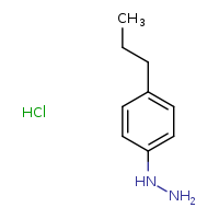 (4-propylphenyl)hydrazine hydrochloride