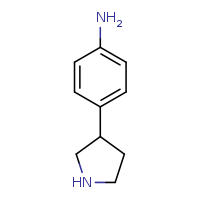 4-(pyrrolidin-3-yl)aniline