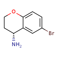 (4R)-6-bromo-3,4-dihydro-2H-1-benzopyran-4-amine