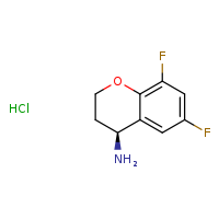 (4S)-6,8-difluoro-3,4-dihydro-2H-1-benzopyran-4-amine hydrochloride