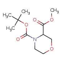 4-tert-butyl 3-methyl morpholine-3,4-dicarboxylate