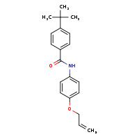 4-tert-butyl-N-[4-(prop-2-en-1-yloxy)phenyl]benzamide