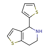4-(thiophen-2-yl)-4H,5H,6H,7H-thieno[3,2-c]pyridine