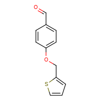 4-(thiophen-2-ylmethoxy)benzaldehyde
