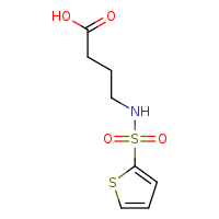 4-(thiophene-2-sulfonamido)butanoic acid