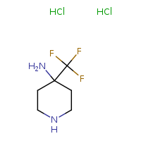 4-(trifluoromethyl)piperidin-4-amine dihydrochloride