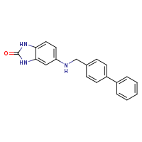 5-({[1,1'-biphenyl]-4-ylmethyl}amino)-1,3-dihydro-1,3-benzodiazol-2-one