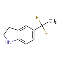 5-(1,1-difluoroethyl)-2,3-dihydro-1H-indole