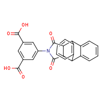 5-{16,18-dioxo-17-azapentacyclo[6.6.5.0²,?.0?,¹?.0¹?,¹?]nonadeca-2,4,6,9(14),10,12-hexaen-17-yl}benzene-1,3-dicarboxylic acid