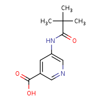 5-(2,2-dimethylpropanamido)pyridine-3-carboxylic acid