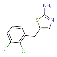 5-[(2,3-dichlorophenyl)methyl]-1,3-thiazol-2-amine