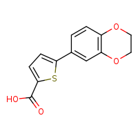 5-(2,3-dihydro-1,4-benzodioxin-6-yl)thiophene-2-carboxylic acid